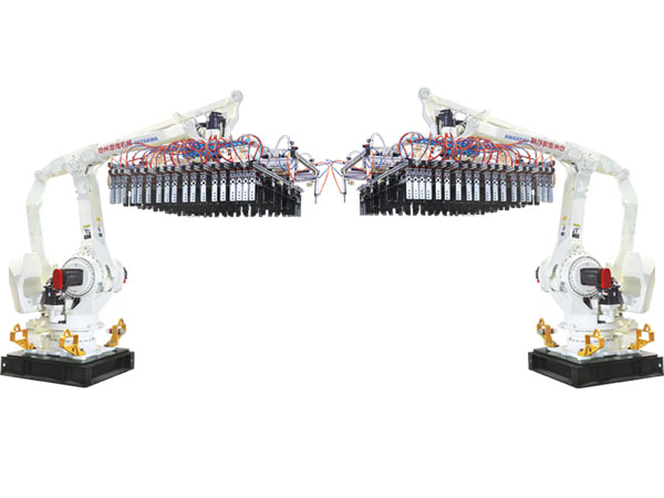 工業(yè)機(jī)器人自動切碼翻系統(tǒng).